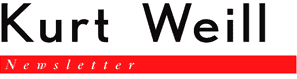 Kurt Weill Newsletter