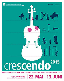 Crescendo Festwochen 2015 poster