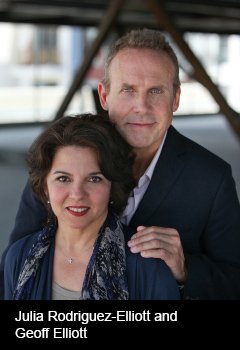 Julia Rodriguez-Elliott and Geoff Elliott