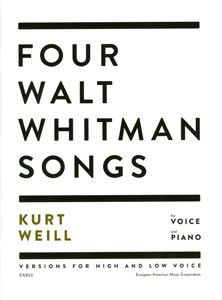 Walt Whitman Songs cover