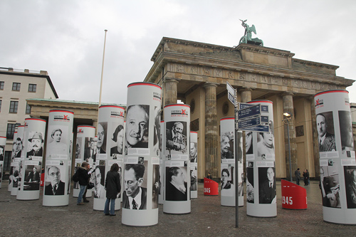 Pillars by Brandenburg Gate