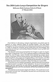 LLC 2004 finals program thumbnail