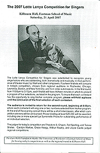 LLC 2007 finals program thumbnail