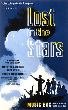 Lost in the Stars poster, 1949